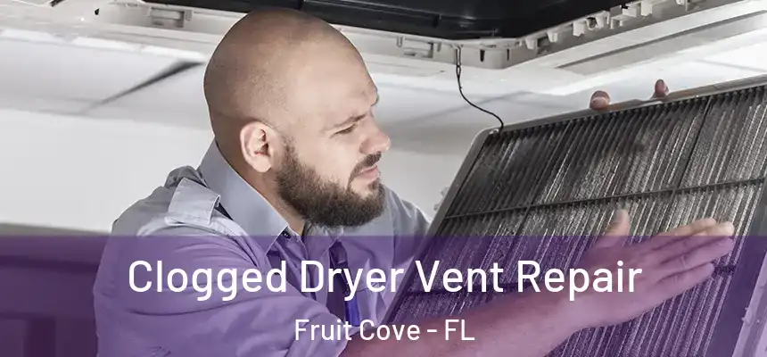 Clogged Dryer Vent Repair Fruit Cove - FL