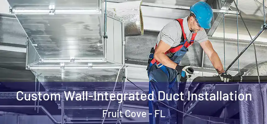 Custom Wall-Integrated Duct Installation Fruit Cove - FL