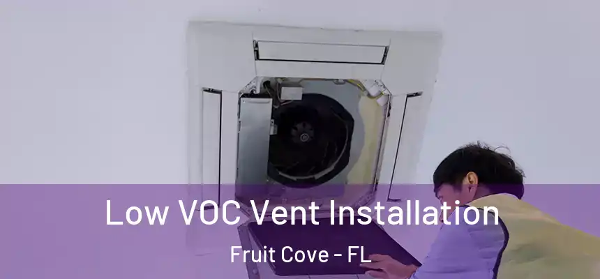 Low VOC Vent Installation Fruit Cove - FL